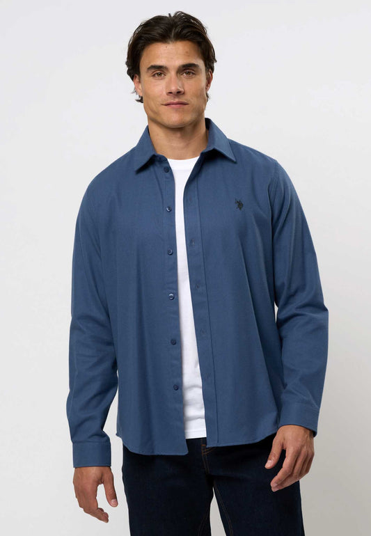 Skjorte 'Ragn' - Vintage Indigo