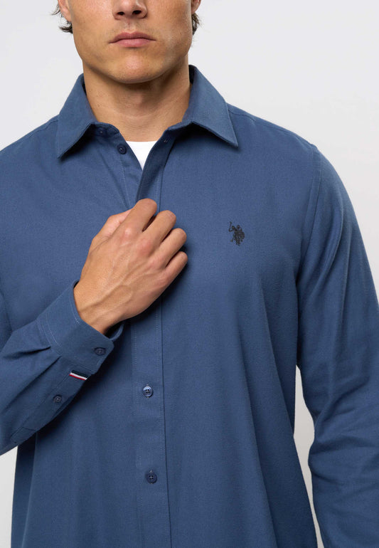 Skjorte 'Ragn' - Vintage Indigo