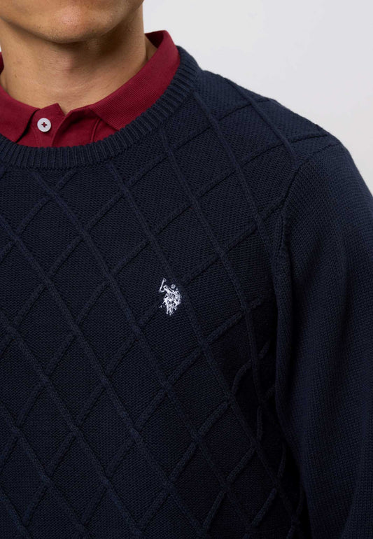 Kabel Strik 'Remy' - Dark Sapphire