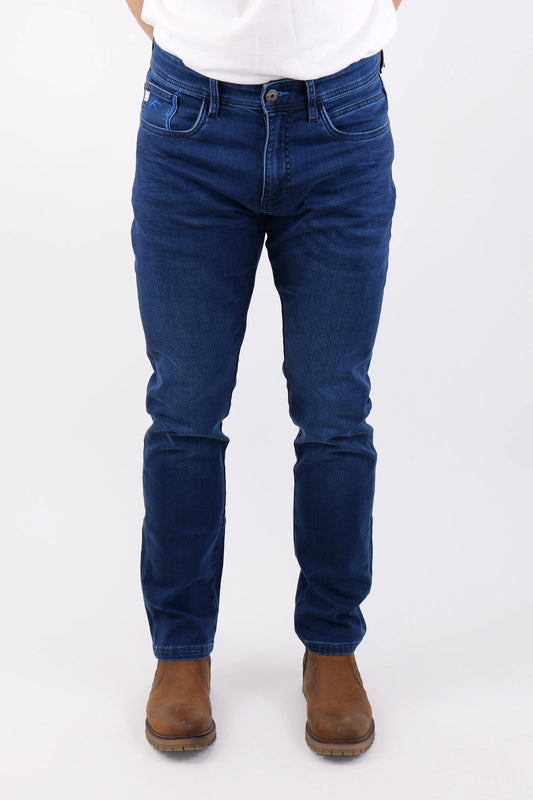 Stretch Jeans 'InCoil Jogger' - Medium Indigo