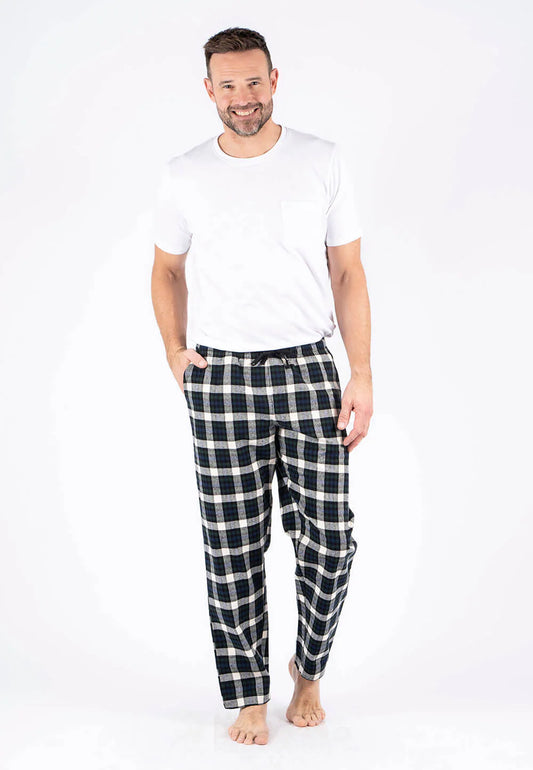 Pyjamas Bukser 'Johan' - Fall Green