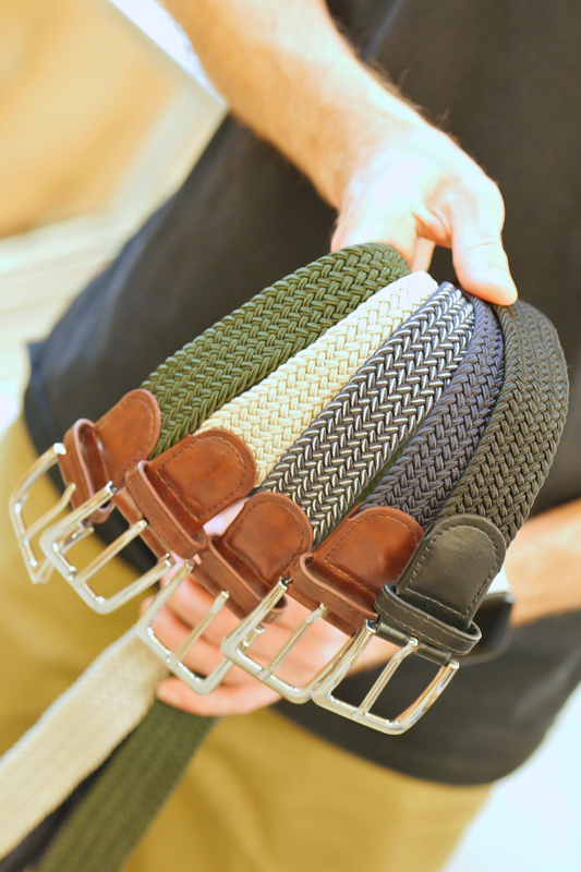 Strækbælte 'Sindal' - Dark Navy