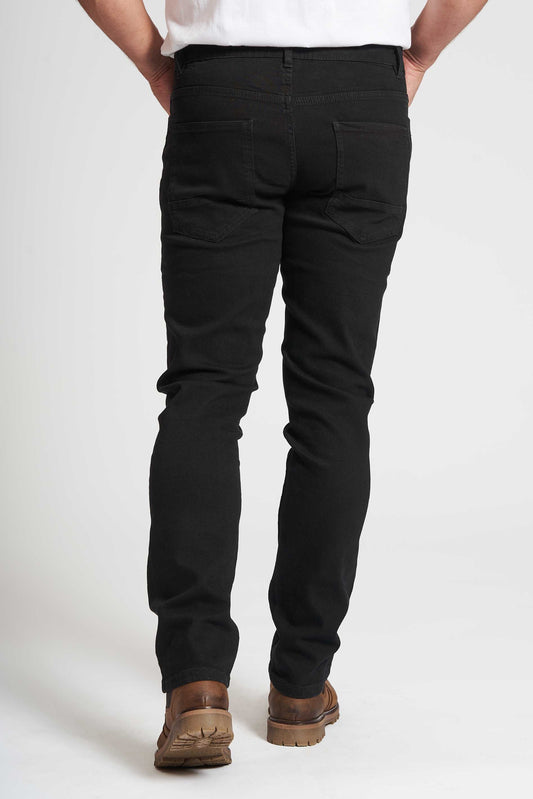 Jeans 'August' - Black Overdyed
