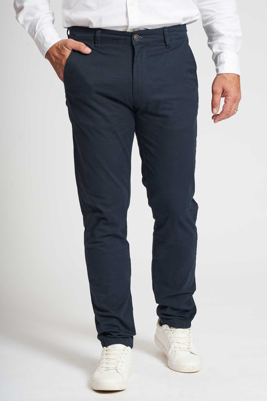 Stretch Chino 'Aksel' - Navy
