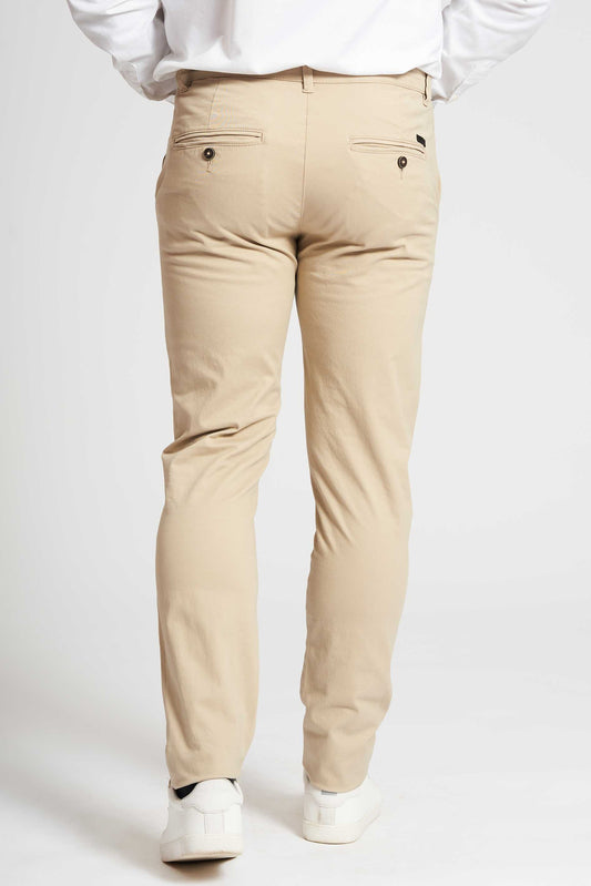 Stretch Chino 'Aksel' - Sand