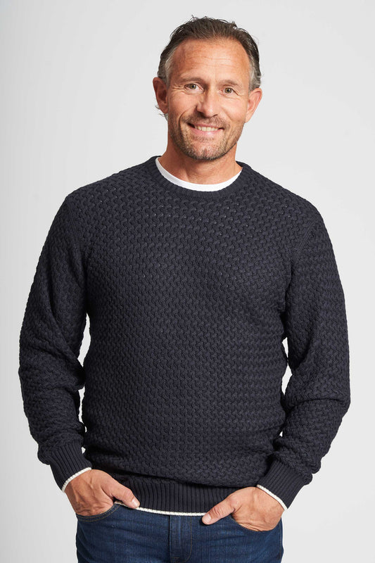 Struktur Strik 'Asaa' - Dark Navy