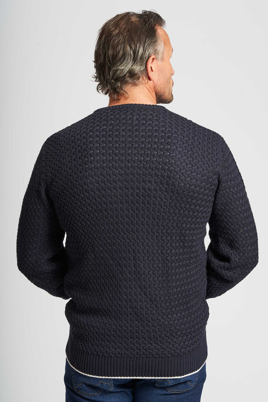 Struktur Strik 'Asaa' - Dark Navy