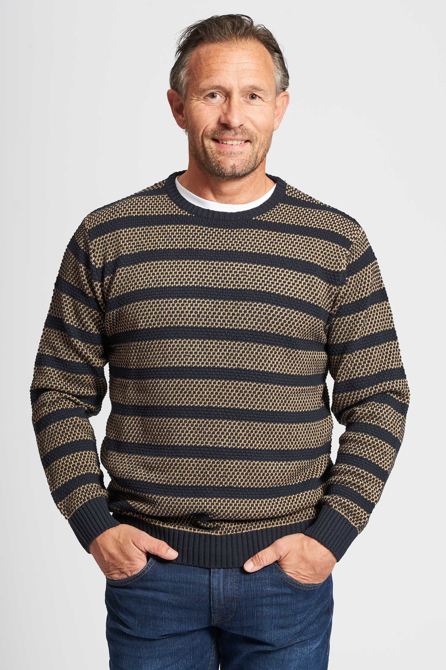 Struktur Strik 'Aars' - Dark Navy main image 1