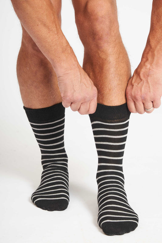 Basic Strømper 'Aalborg' - Striped 014