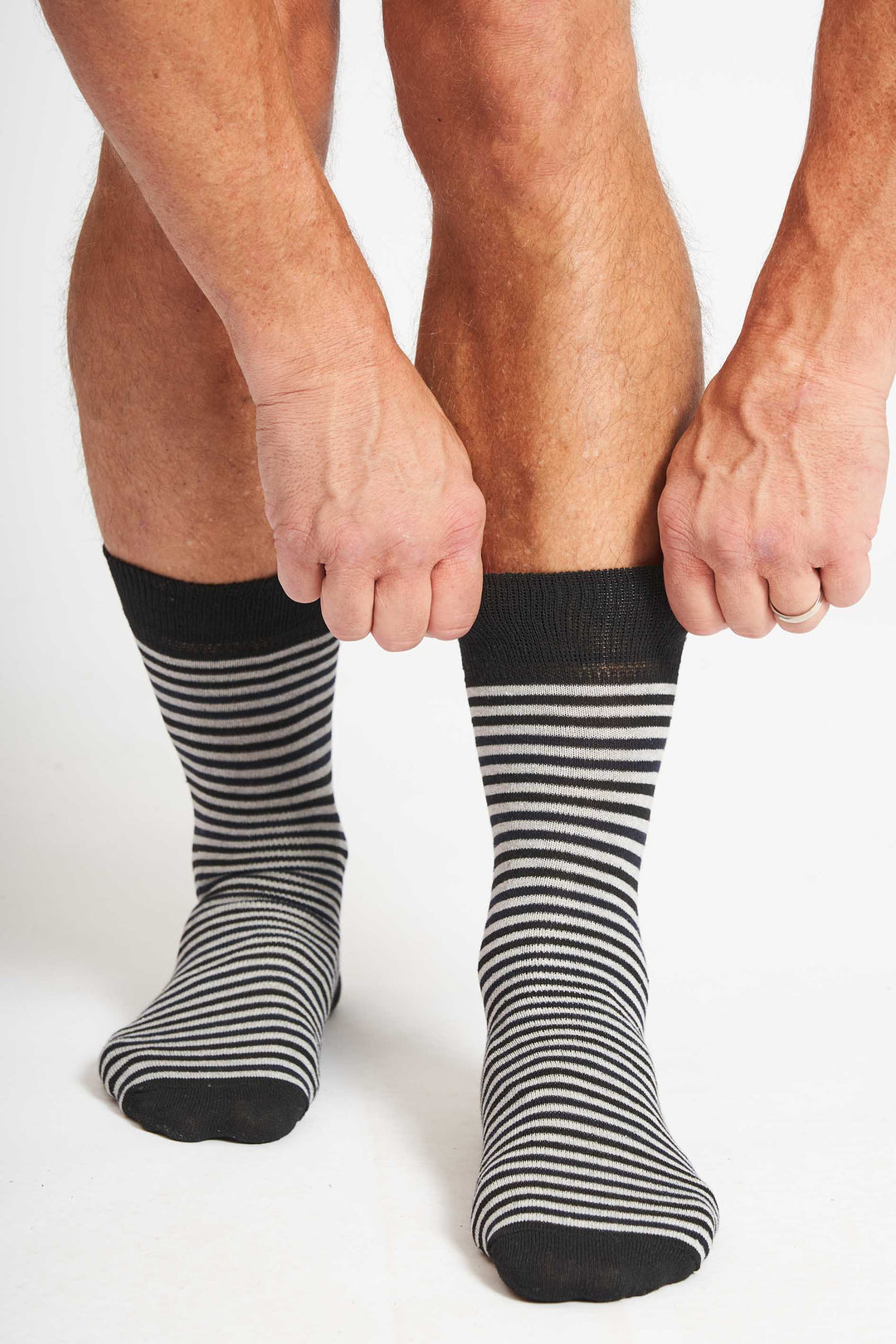 Basic Strømper 'Aalborg' - Striped 016
