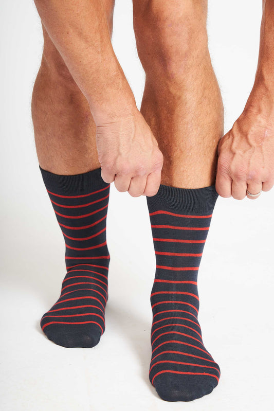 Basic Strømper 'Aalborg' - Striped 015