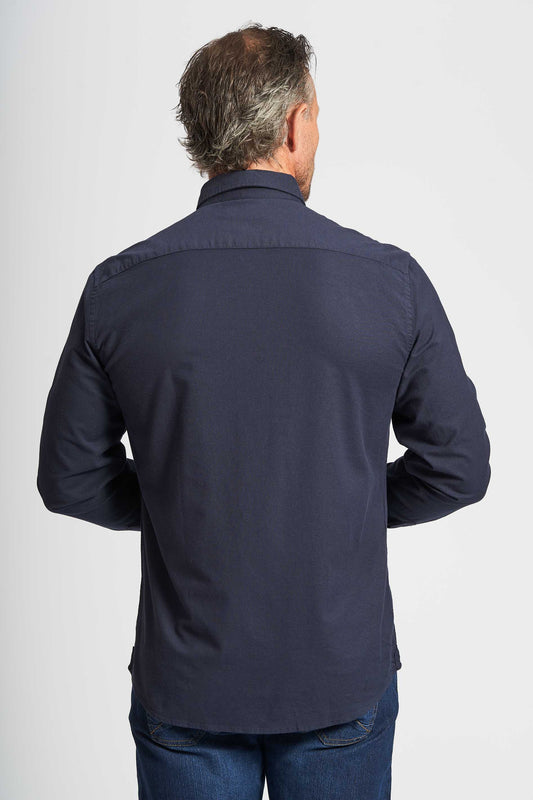 Oxford Skjorte 'Aabjørn' - Navy