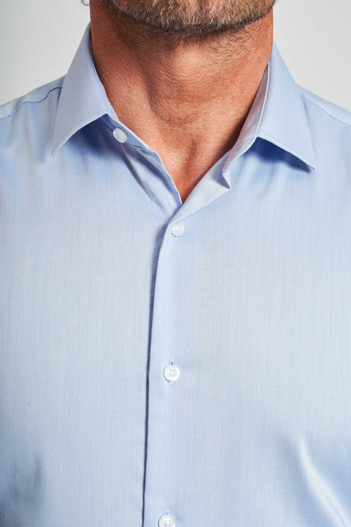 Basic Skjorte 'Adam' - Light Blue