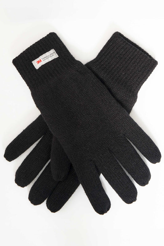 Strik Handske 'Vonge' - Black