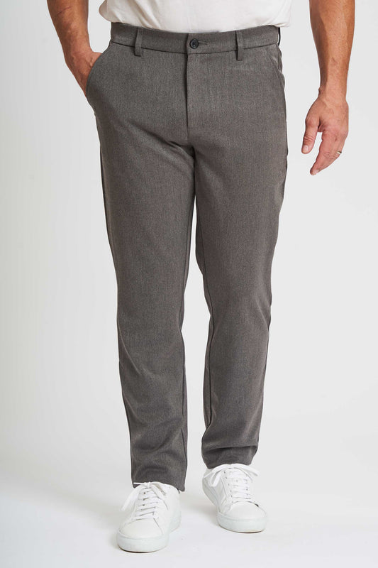 Performance Pants 'Saxo' - Grey Melange