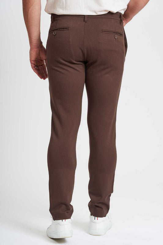 Performance Pants 'Rødekro' - Chocolate Brown