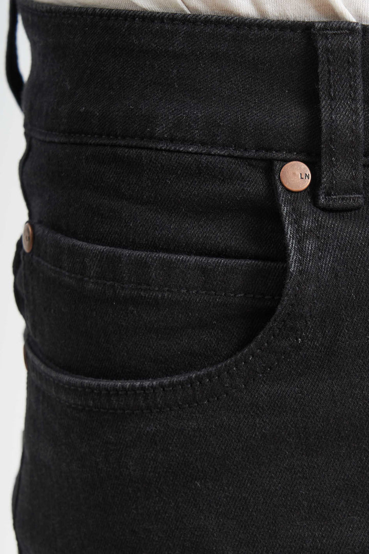 Jeans 'Anker' - Raw Black