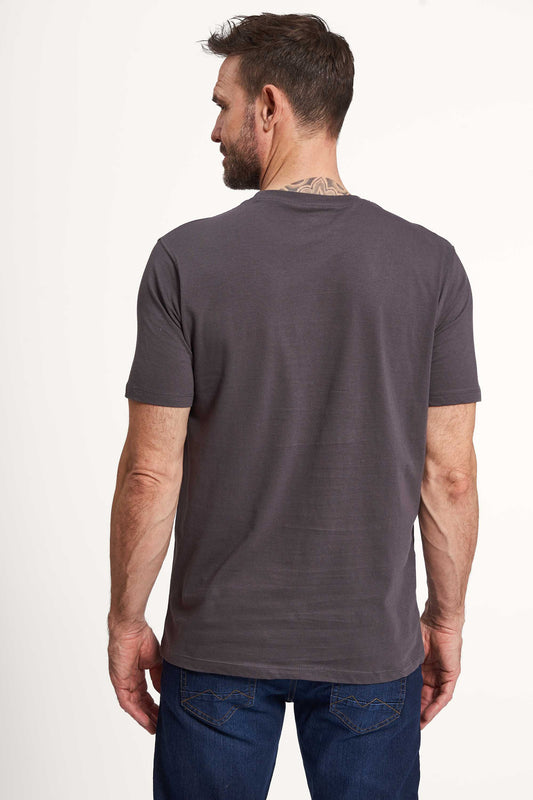 T-Shirt 'Borre' - Dark Cement