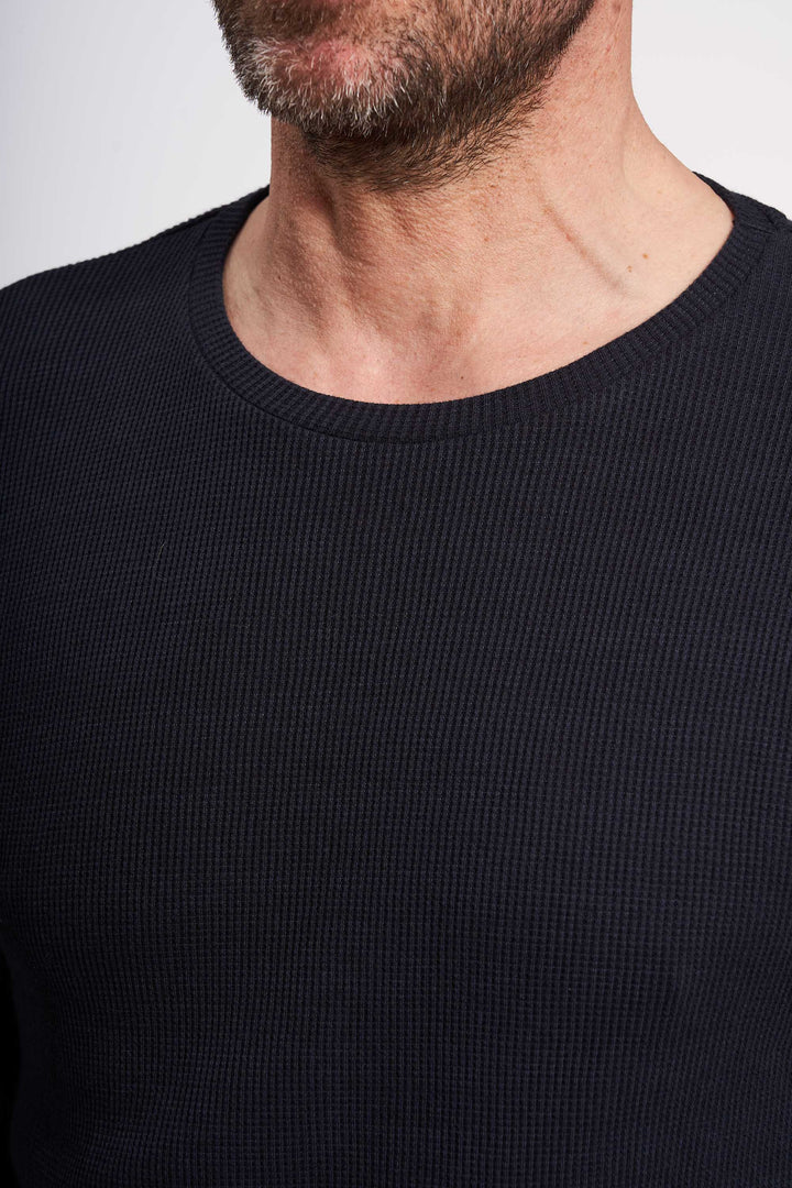 Vaffel Sweatshirt 'Dalmose' - Dark Navy