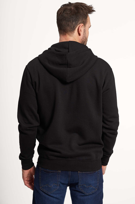 Sweat Cardigan 'Trige' - Black