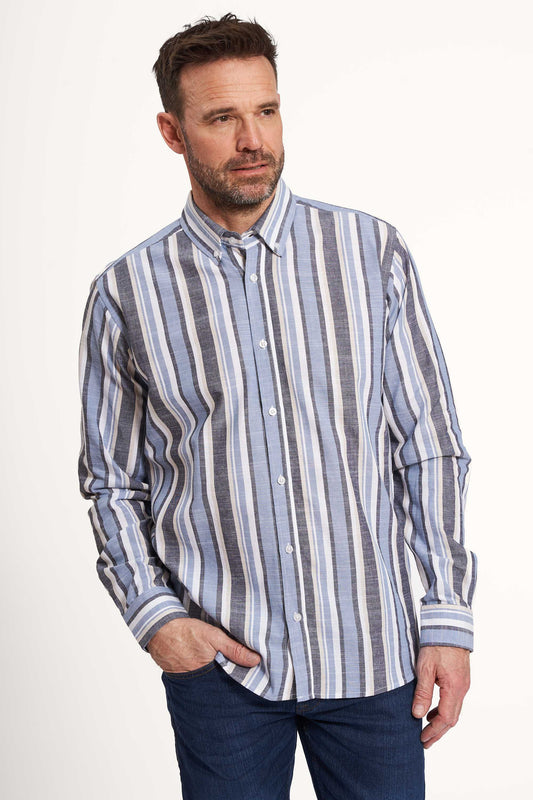 Skjorte 'Vemb' - Striped 010