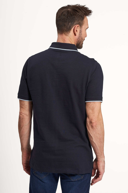 Polo T-Shirt 'Grenaa' - Blue Nights Two