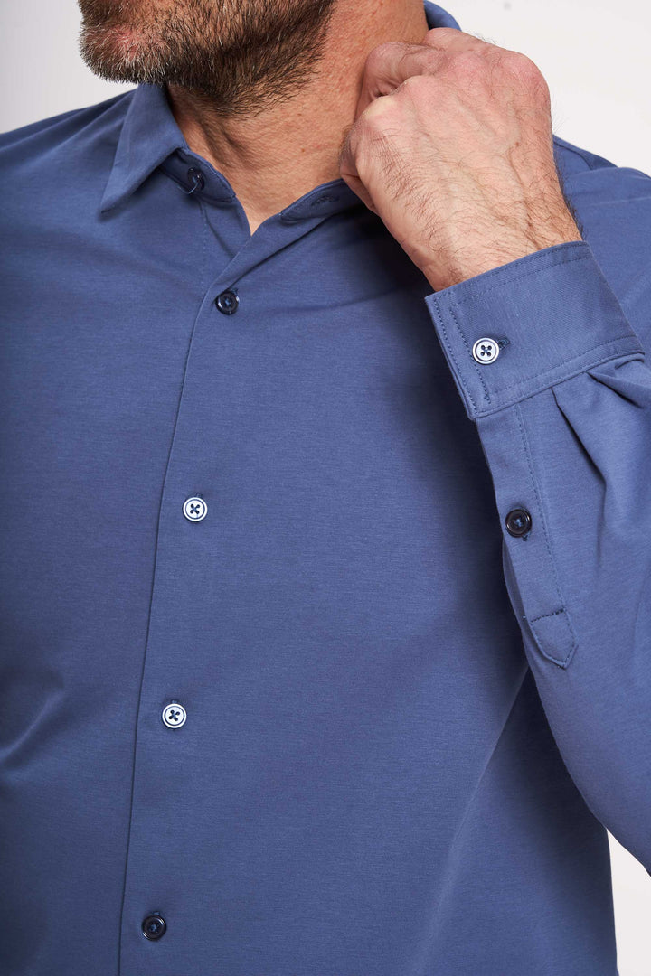 Performance Shirt 'Oli' - Mid. Blue