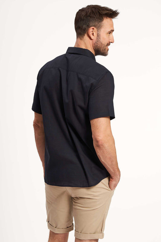 Skjorte 'Kokkedal' - Dark Navy