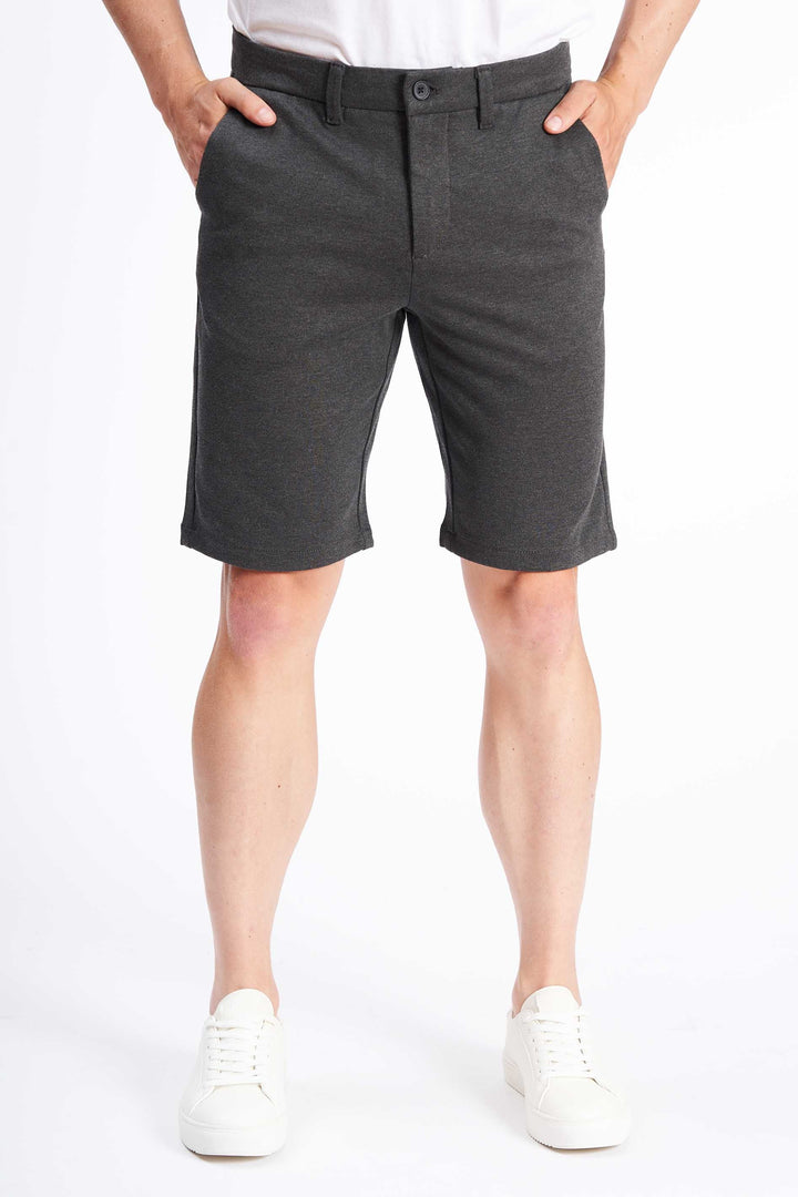 Performance Shorts 'Edwin' - Charcoal Mel.