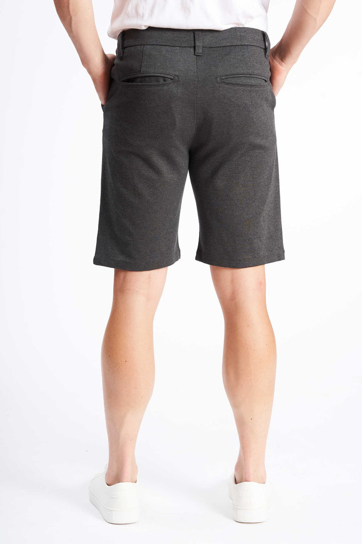 Performance Shorts 'Edwin' - Charcoal Mel.