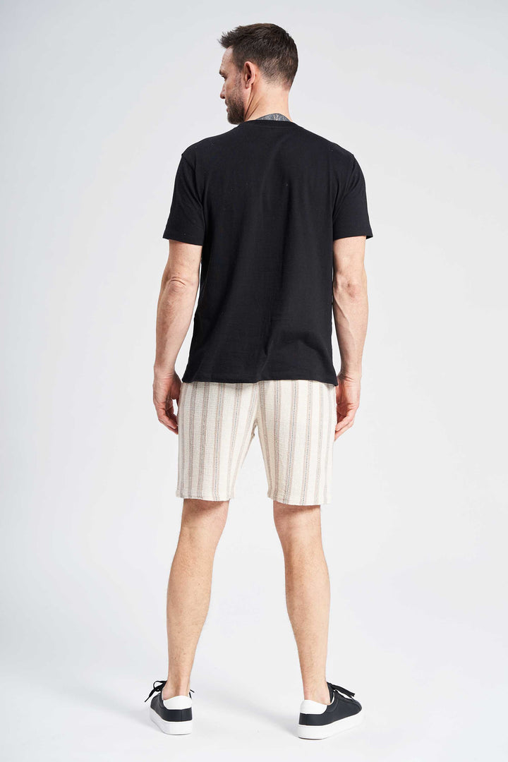 Bomuld Shorts 'David' - Off White/Sand