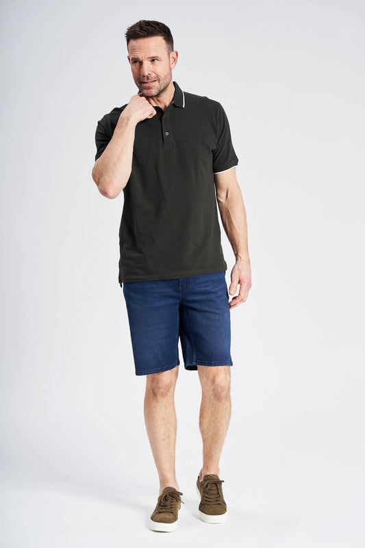 Denim Shorts 'Tristan' - Dark Stonewash