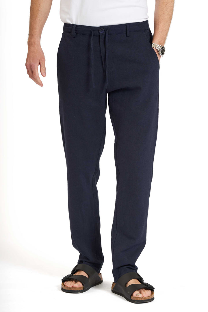 Hør Buks 'Hadsund' - Navy