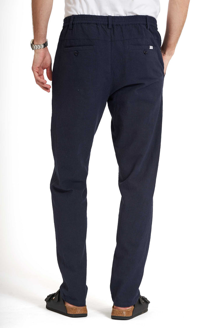 Hør Buks 'Hadsund' - Navy