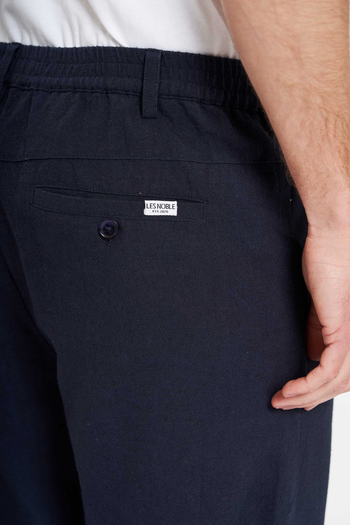 Hør Buks 'Hadsund' - Navy