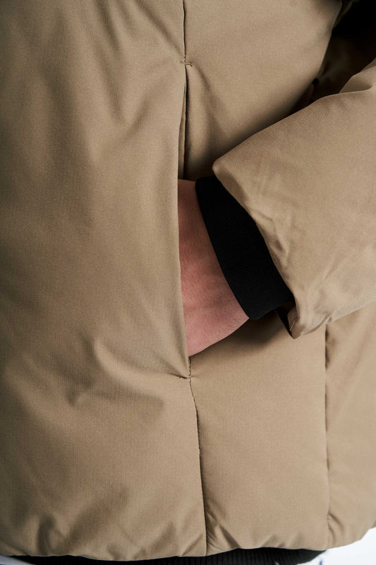 Puffer Jakke 'Victor' - Dark Sand