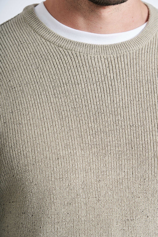 Ribstrik 'Hirtshals' - Sand Twist