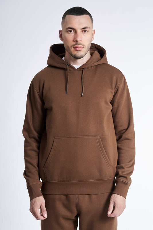 Sweat Hoodie 'Aarup' - Dark Latte