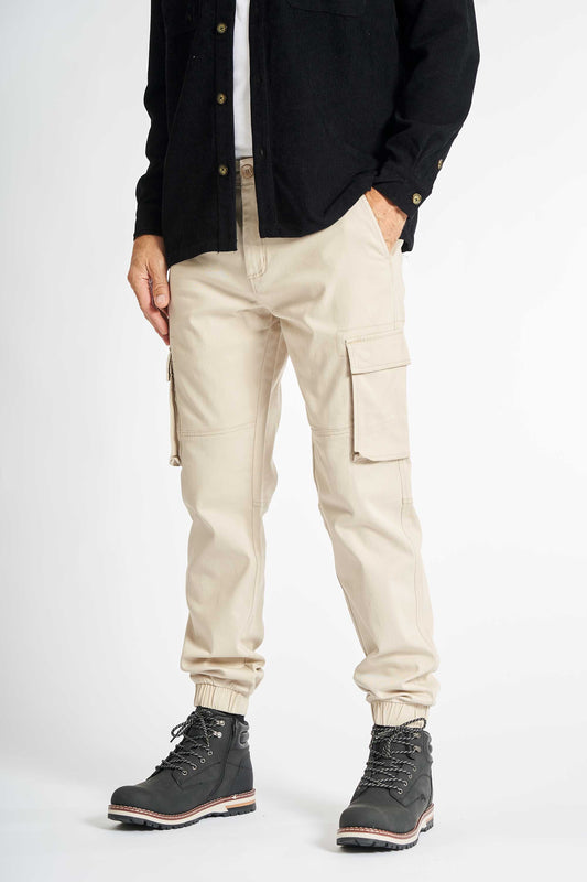 Cargo Pants 'Vestervig' - Light Cement