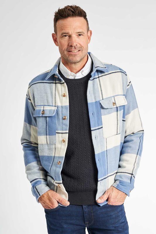 Overshirt 'Middelfart' - Coronet Blue