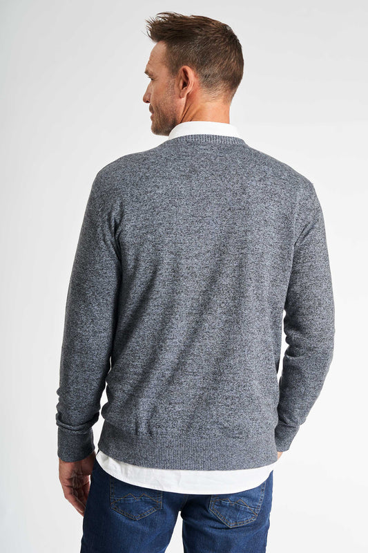 Strik 'Kalle' - Light Blue/Black Twist