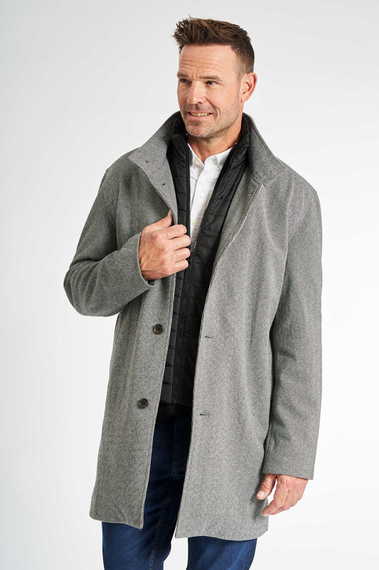 Frakke 'Outrup' - Grey Mix