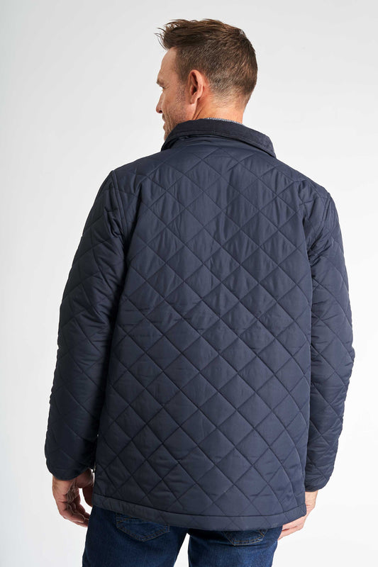 Quiltet Jakke 'INDrills' - Sky Captain