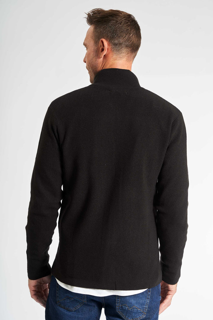 Strik Cardigan 'Ebberup' - Black
