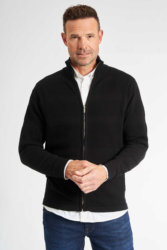 Sømand Cardigan 'Ry' - Black