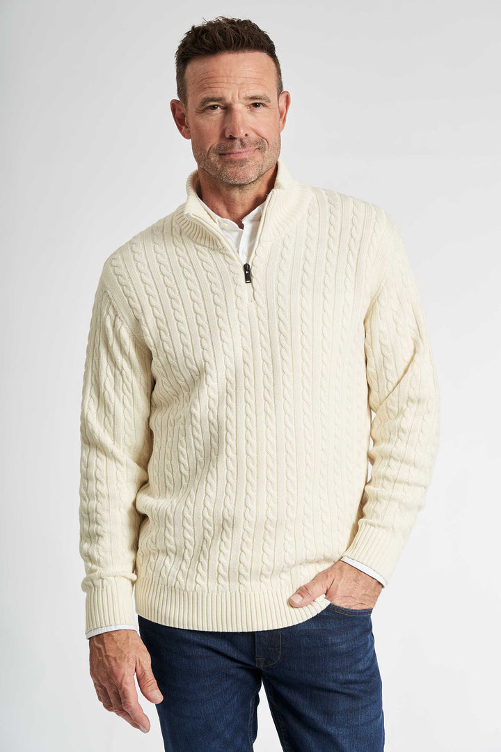 Struktur Strik 'Bogense' -  Cloud Dancer