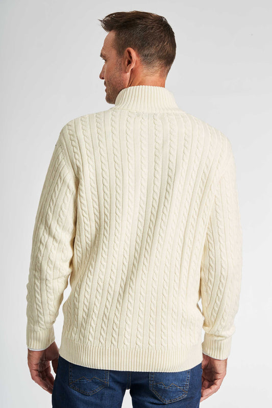 Struktur Strik 'Bogense' - Cloud Dancer