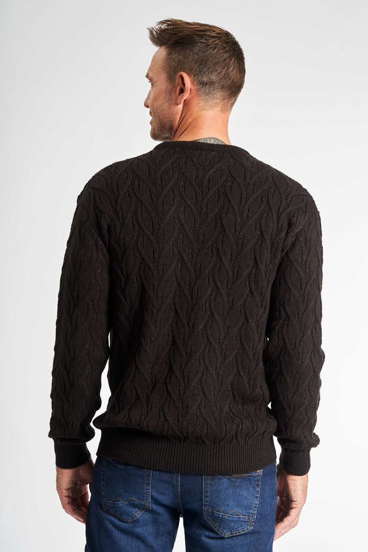 Striktrøje 'Kjellerup' - Black