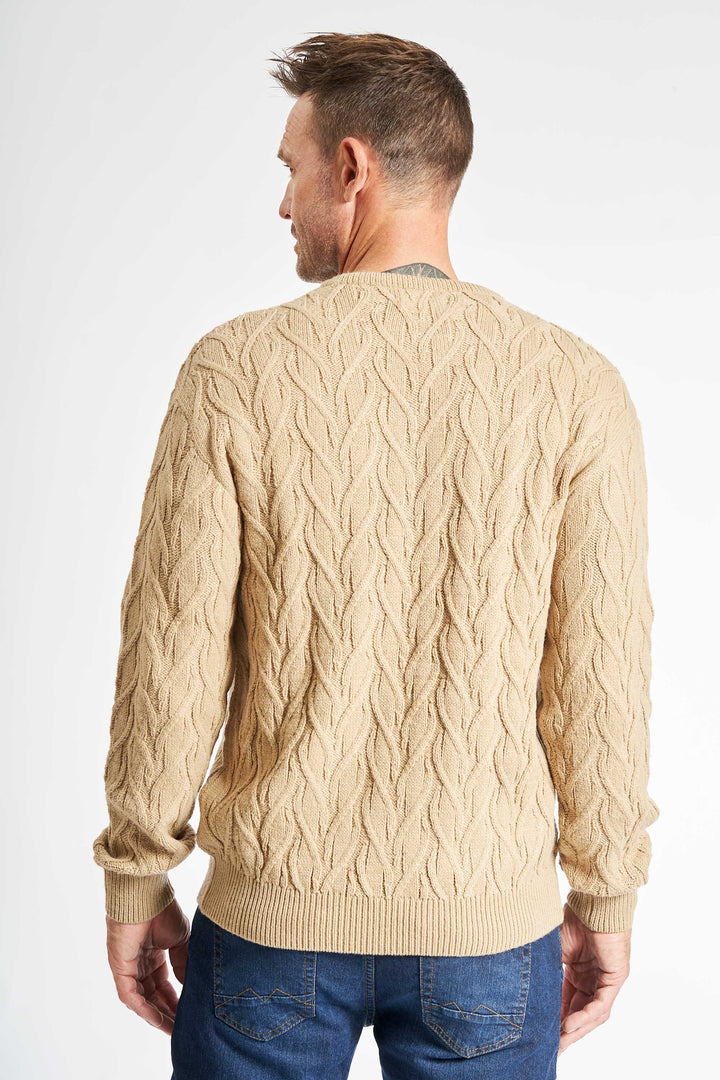 Striktrøje 'Kjellerup' - Crockery