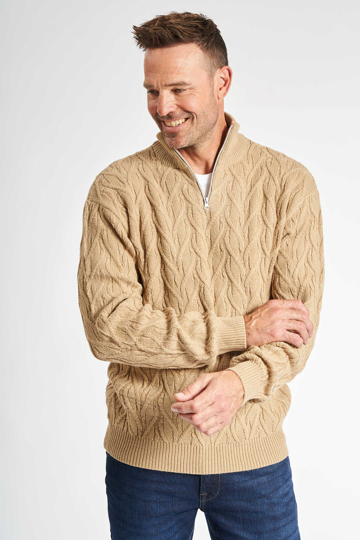 Half Zip Kabelstrik 'Liseleje' - Crockery